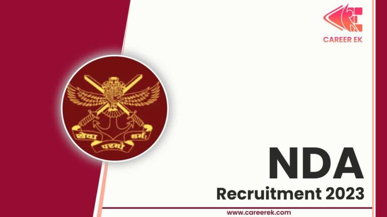 National Defence Academy Recruitment 2023