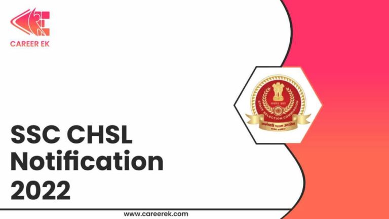 SSC CHSL Recruitment 2022