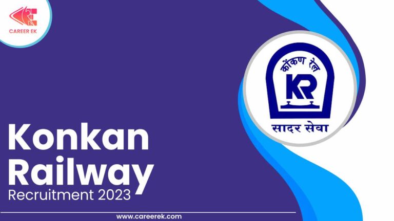 Konkan Railway Recruitment 2023