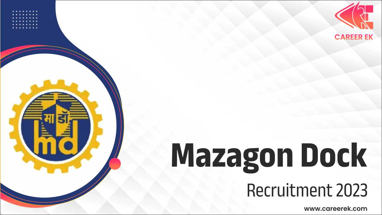 Mazagon Dock Shipbuilders Ltd 2024 Application for 200 Vacancy