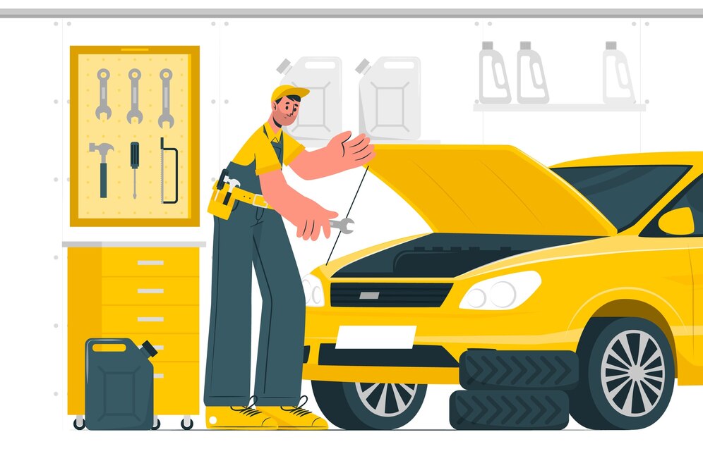 auto mechanic concept illustration 114360 17378